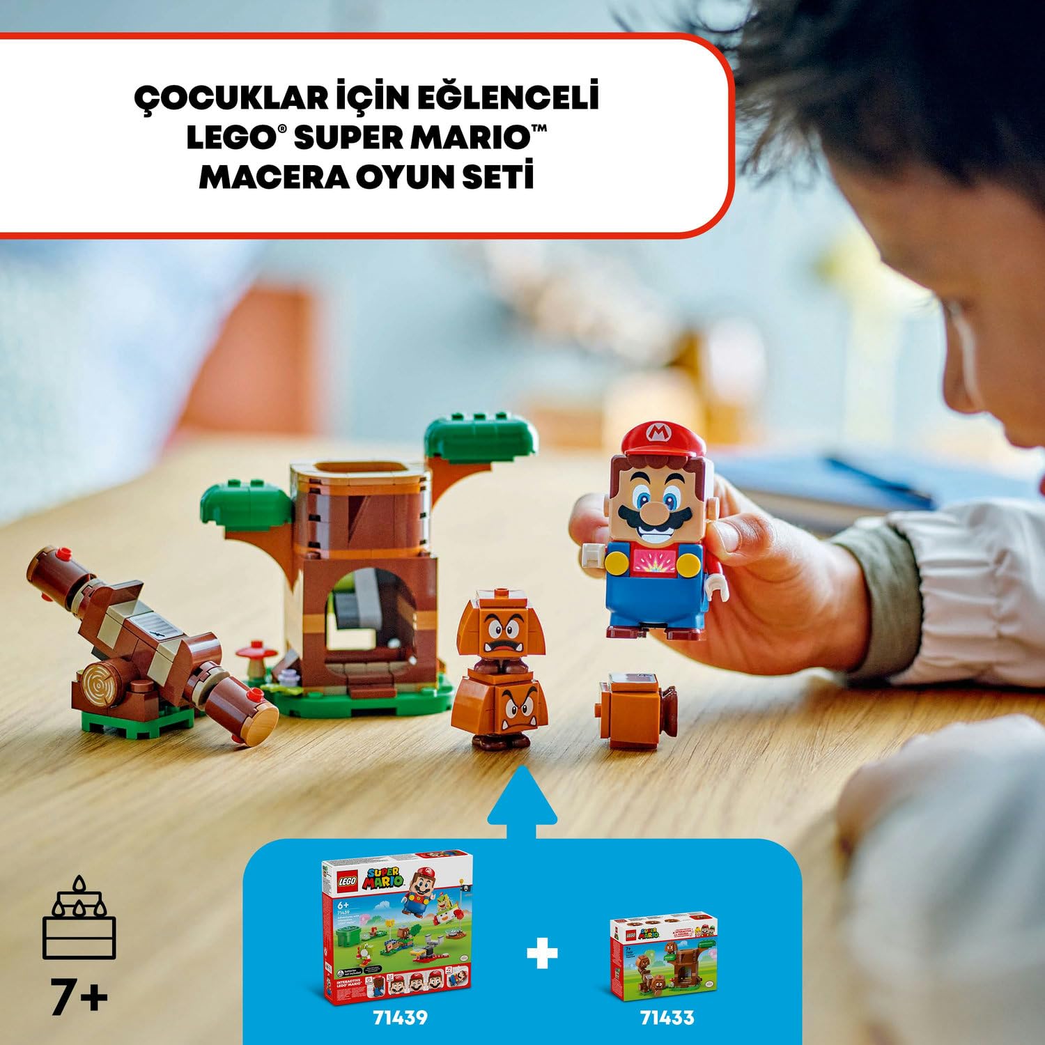 LEGO® Super Mario™ Goomba Oyun Parkı 71433-7 Yaş ve Üzeri İçin